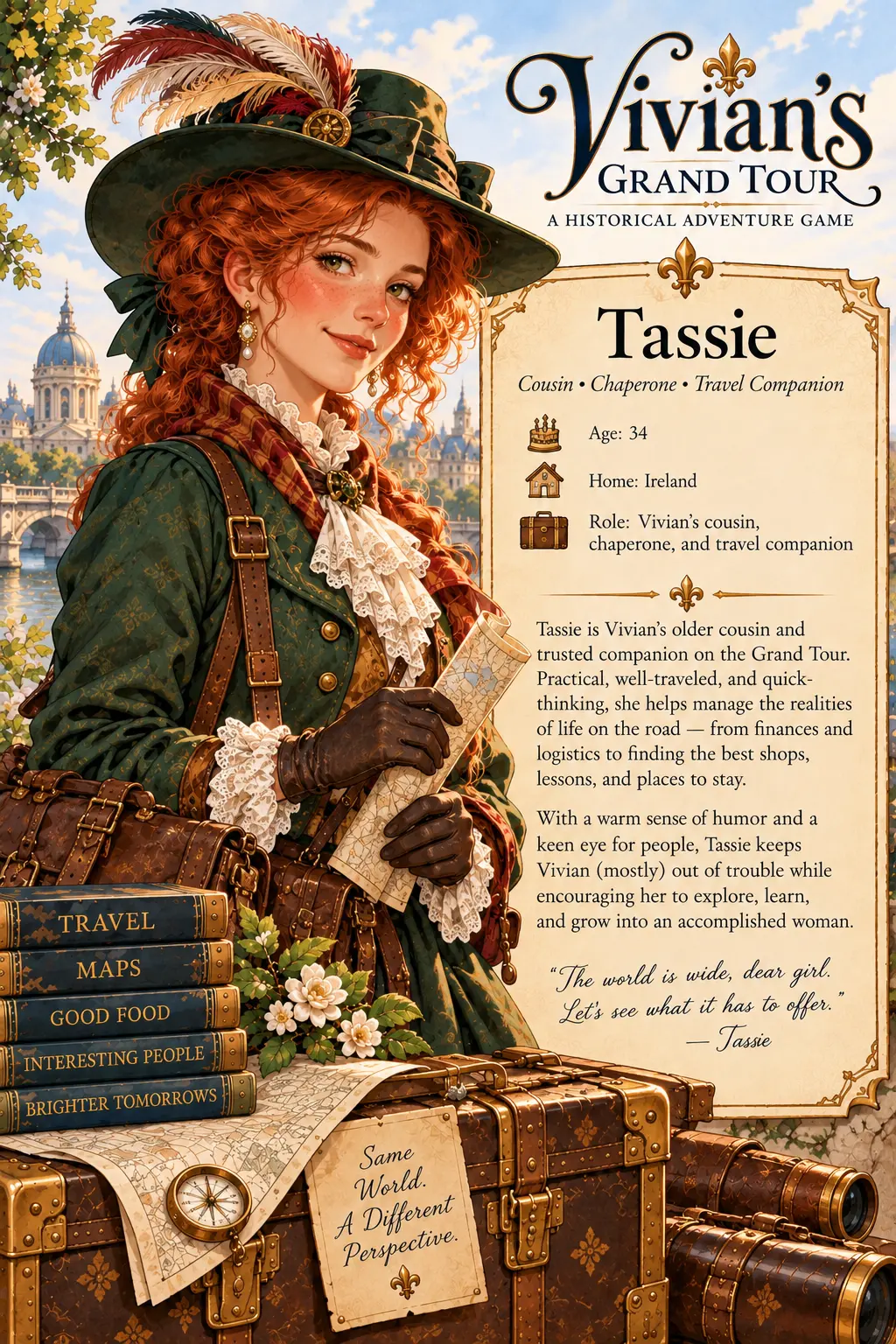 Tassie character card